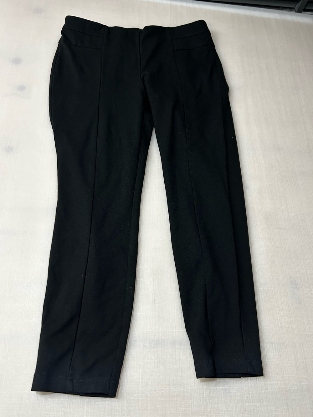 Black womens large Straight-Leg Dress Pants